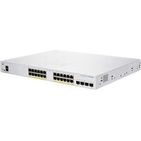 Cisco CBS350-24P-4X-AU CBS350 Managed 24-port GE, PoE, 4x10G SFP+ 195W PoE budget
