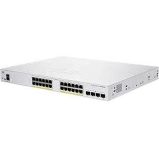 Cisco CBS350-24P-4X-AU CBS350 Managed 24-port GE, PoE, 4x10G SFP+ 195W PoE budget