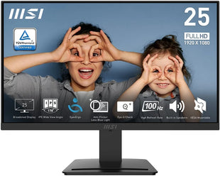 MSI PRO MP253 25" FHD 100Hz IPS 1ms Business Monitor Black
